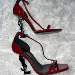 Ysl Heels Size 36 Worn Once